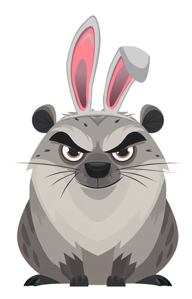Rock Rabbit Games mascot